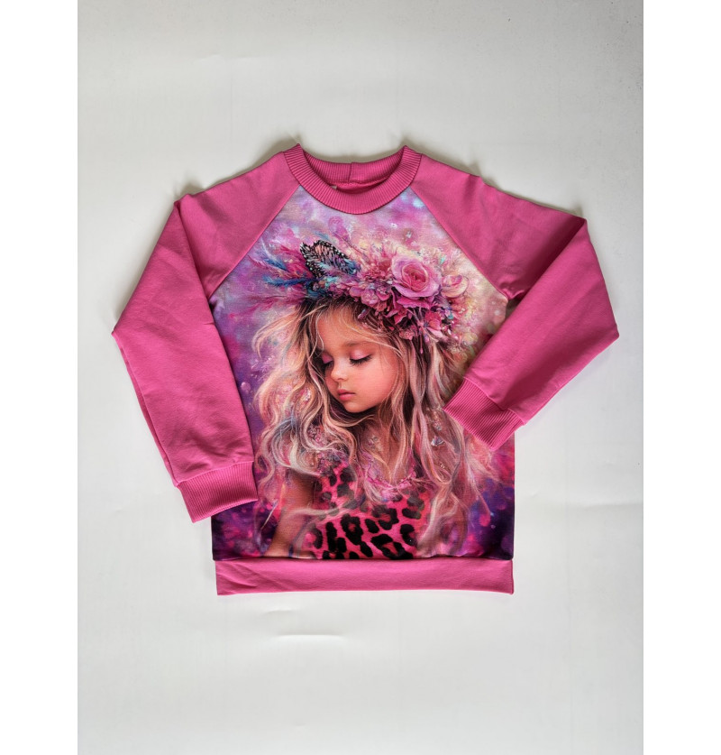 Džemperis "Rožinė mergaitė"