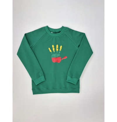 Džemperis "Trispalvė ranka"