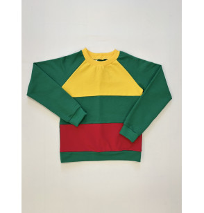 "Trispalvis džemperis"