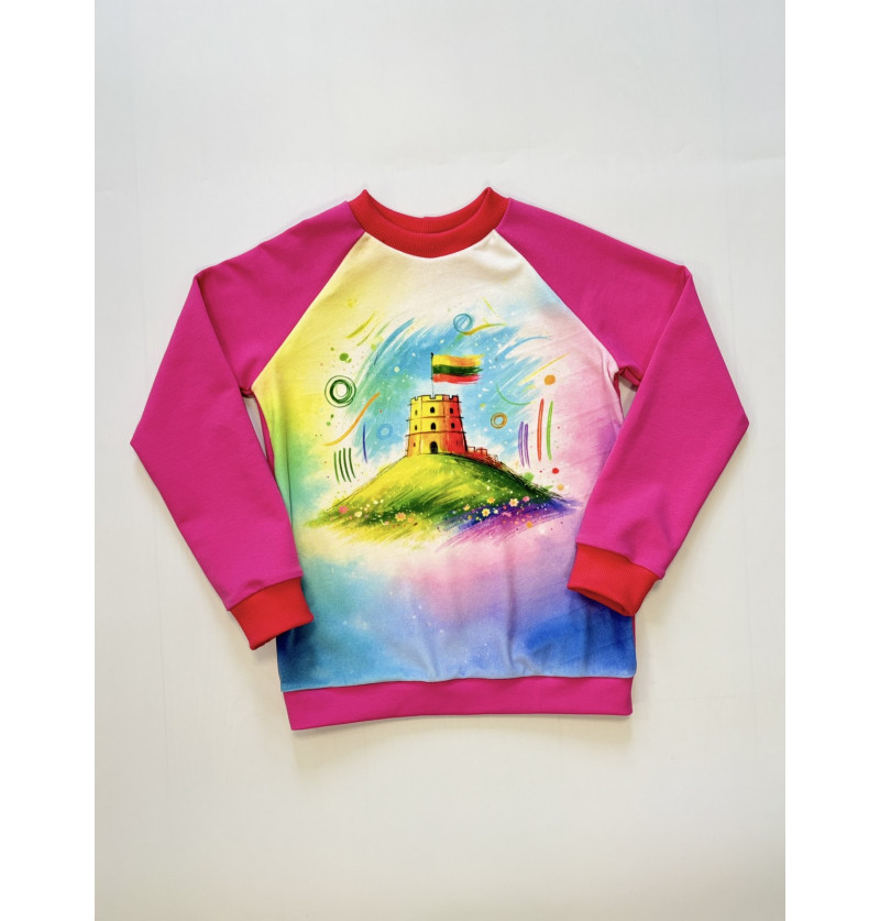 Džemperis "Gedimino pilis mergaitėms"