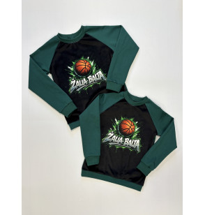 Džemperis "Žalia balta"